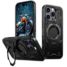 Falabella Estuche antichoque spartan case magsafe para iphone 16 pro max negro oferta