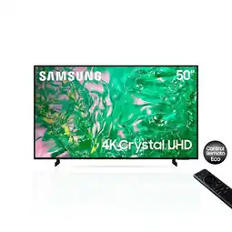 Falabella TV 50 UN50DU8000KXZL 4K UHD LED Crystal Smart TV Black oferta