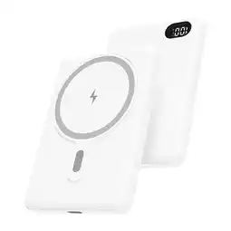Falabella Bateria Portatil Magnetica USB Power Bank 10.000 mAh - Blanco oferta