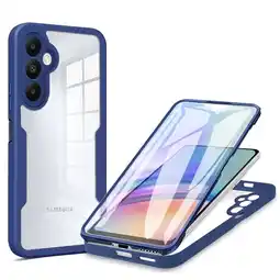 Falabella Estuche Protector Case Funda 2 En 1 Full 360 Para Samsung A55 Azul oferta