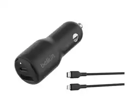 Falabella Cargador de Carro 42W con Cable USB-C a Lightning oferta