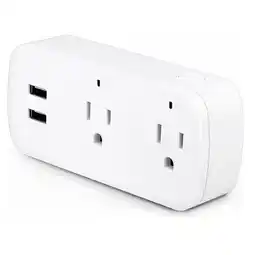 Falabella Enchufe Inteligente Tomacorriente Doble 2 Usb Alexa Google oferta