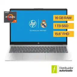 Falabella Laptop 15-fc0276la AMD Ryzen 7 16 GB 1 TB SSD 15.6 FHD Windows 11 Home oferta