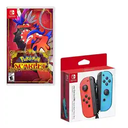 Falabella Control Joy-con Neon Con Juego Pokemon Escarlata oferta