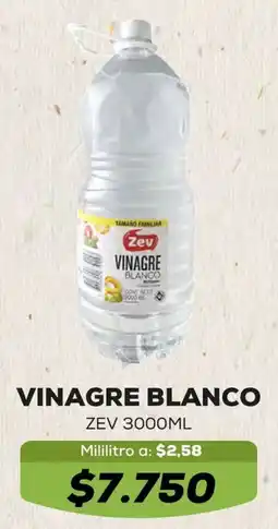Tiendas D1 Zev vinagre blanco oferta
