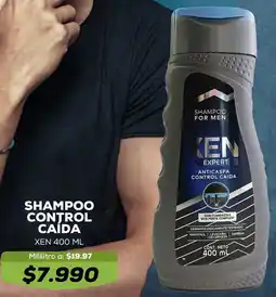 Tiendas D1 Xen shampoo control caida oferta