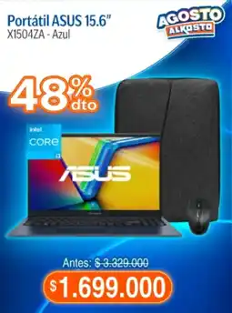 Alkosto Asus portátil 15.6" oferta