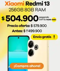 Éxito Xiaomi redmi 13 oferta