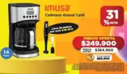 Alkomprar Imusa cafetera grand café oferta