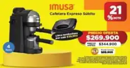 Alkomprar Imusa cafetera expreso súbito oferta