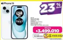 Alkomprar iPhone 15 oferta