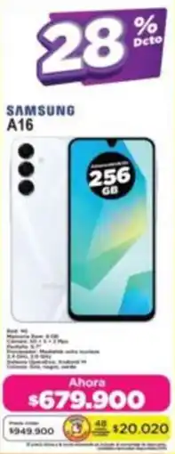Alkomprar Samsung A16 oferta