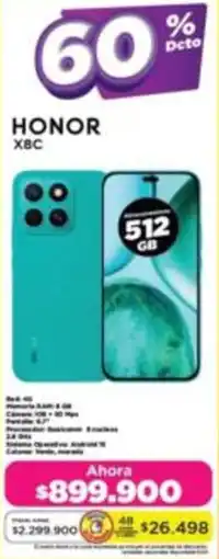 Alkomprar Honor x8c oferta