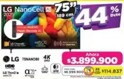 Alkomprar Lg nanocell tv 75" oferta