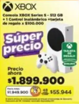 Alkomprar Xbox consola series s oferta