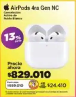 Alkomprar Airpods 4ra gen NC oferta