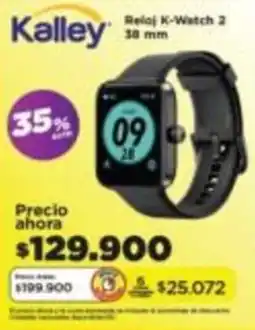 Alkomprar Kalley reloj K-watch 2 oferta