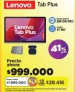 Alkomprar Lenovo tab plus oferta