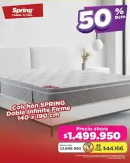 Alkomprar Spring colchón doble infinite firme oferta