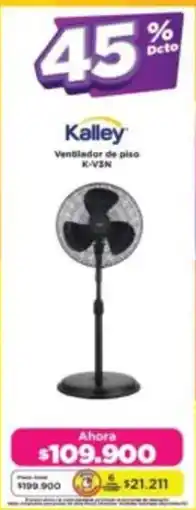Alkomprar Kalley ventilador de piso K-VIN oferta