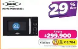 Alkomprar Haceb horno microondas oferta
