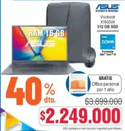 Alkosto Asus vivobook oferta