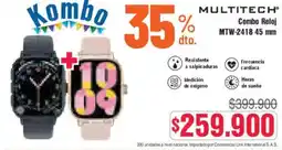 Alkosto Multitech combo reloj oferta
