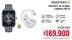 Alkosto Esenses reloj sw-31 45 mm negro oferta