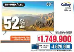 Alkosto Kalley tv 60" oferta