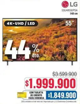 Alkosto Lg tv 55" oferta