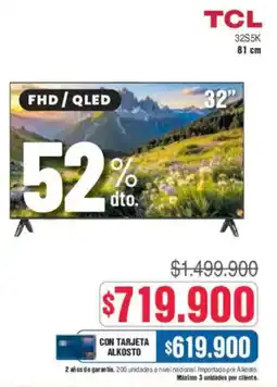 Alkosto Tcl tv 32" oferta