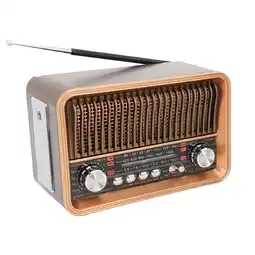 Falabella RADIO PARLANTE ANTIGUO ESTILO VINTAGE HR-29BT oferta