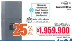 Alkosto Haceb nevera oferta