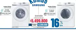 Alkosto Samsung lavadora oferta