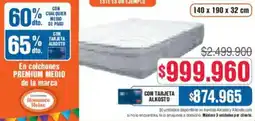 Alkosto En colchones premium medio de la marca oferta