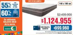 Alkosto En colchones galaxia gold de la marca oferta