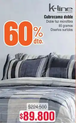 Alkosto K-line cubrecama doble oferta