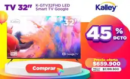 Alkomprar Kalley tv 32" oferta