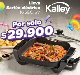 Alkomprar Kalley lleva sartén eléctrico K-SEC15V oferta