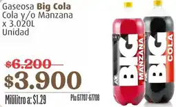 La Gran Colombia Big cola gaseosa oferta