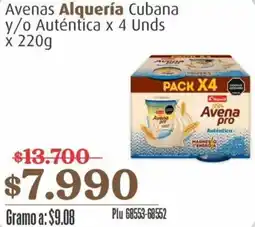 La Gran Colombia Alquería avenas cubana y/o auténtica oferta