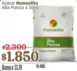 La Gran Colombia Manuelita alta pureza azúcar oferta