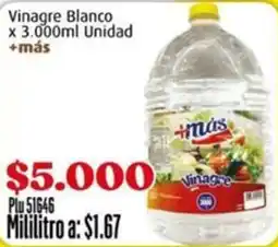 La Gran Colombia +más vinagre blanco oferta