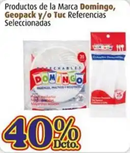La Gran Colombia Domingo, geopack y/o tuc productos de la marca referencias seleccionadas oferta