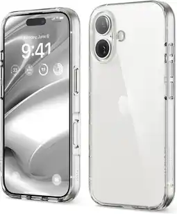 Falabella Estuche Compatible iPhone 16 Hybrid Case Transparente oferta