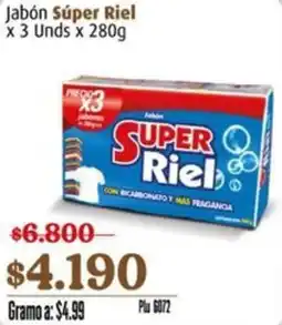 La Gran Colombia Súper riel jabón oferta