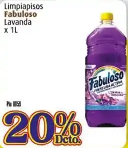 La Gran Colombia Fabuloso limpiapisos lavanda oferta