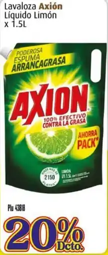 La Gran Colombia Axión lavaloza líquido limón oferta