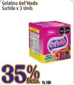 La Gran Colombia Gel'hada gelatina surtida oferta