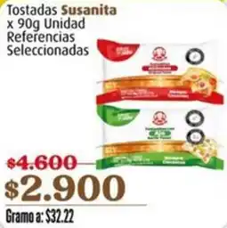 La Gran Colombia Susanita Tostadas oferta